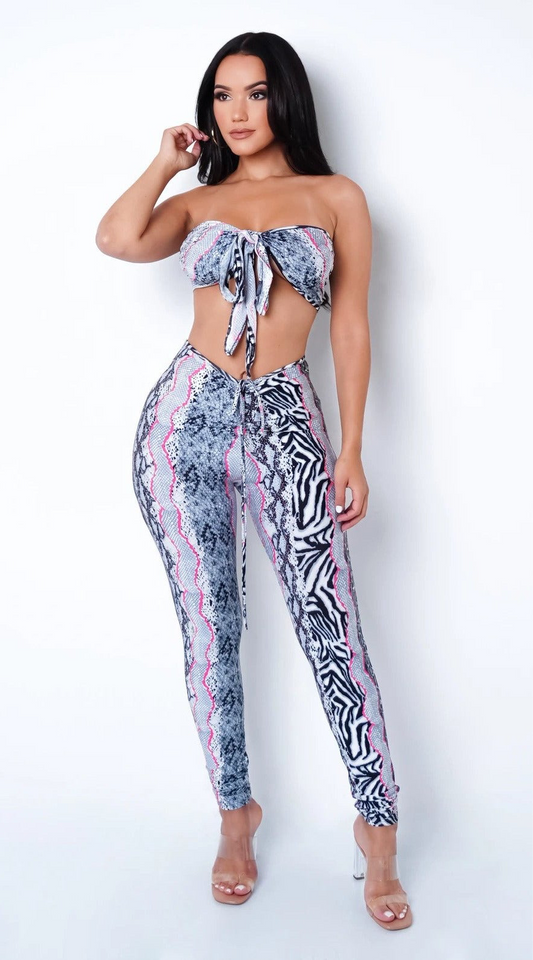 ITZY Two Piece Pants Set