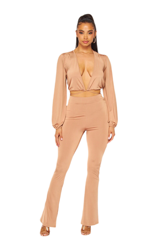 Naloni Two Piece Pants Set